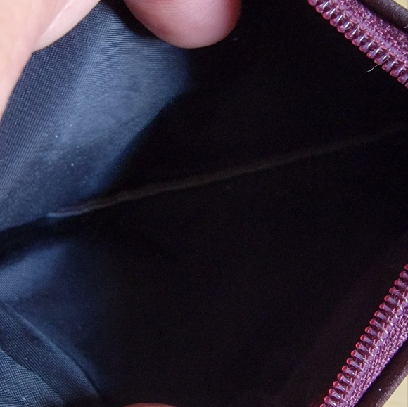 ROLFS Cowhide Maroon Leather Coin Purse - Picture 5 of 7